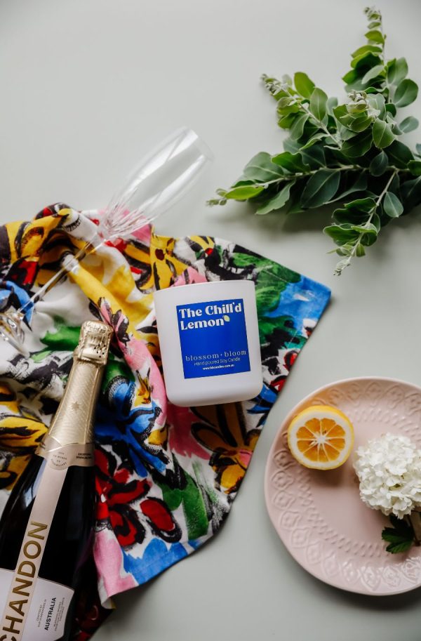 The Chill'd Lemon XL Candle by Blossom & Bloom - Image 2